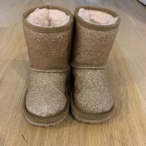 UGG classic II glitter boot -toddler size 7